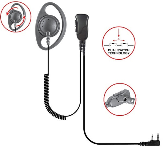 Motorola-LAPEL MICS-SPM-1223QD